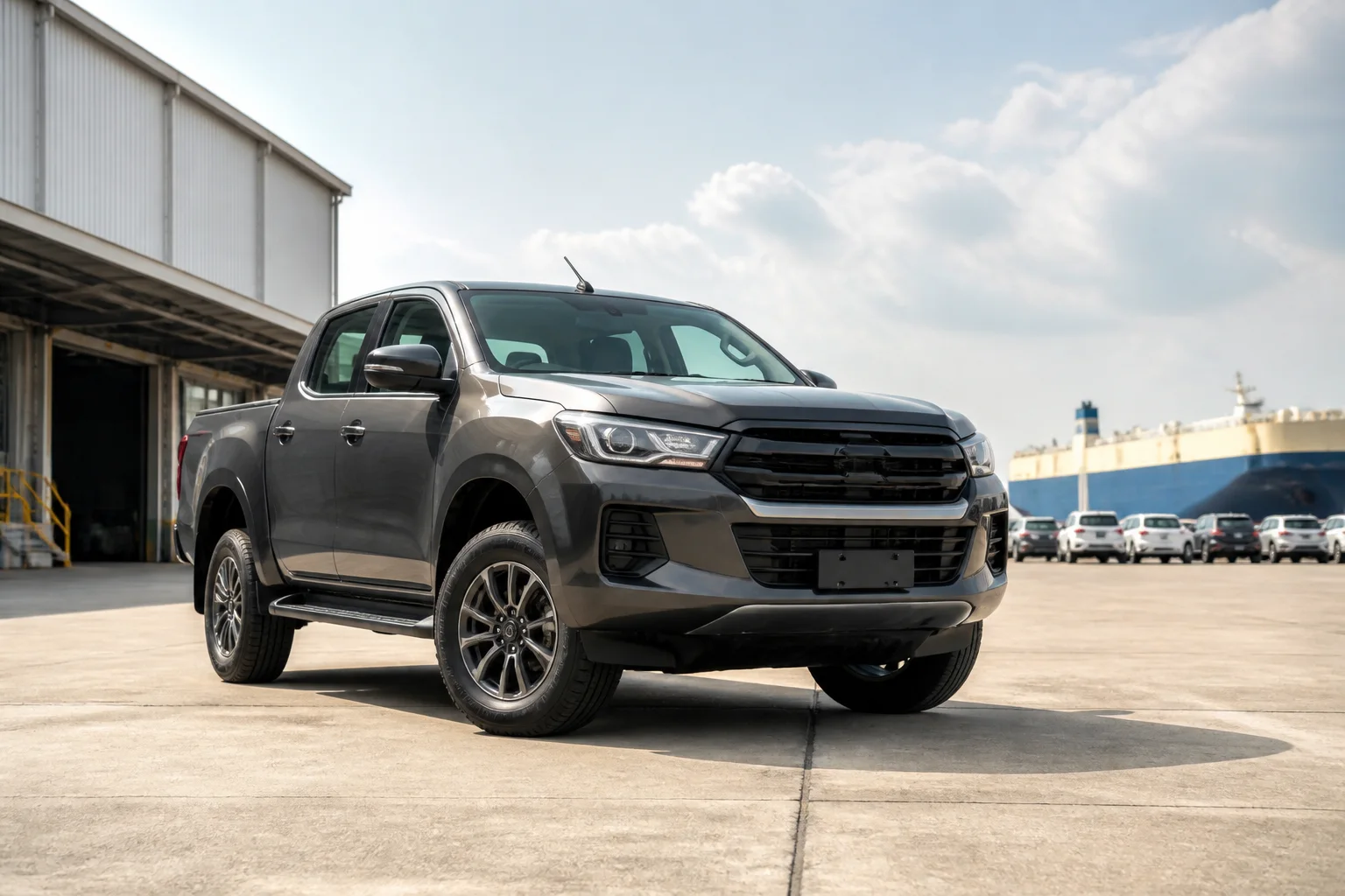 Hilux โฉมใหม่เปิดญี่ปุ่น: ดีเซล 2.8 จากบ้านโพธิ์ กับพวงมาลัยไฟฟ้า